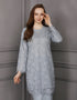 BAJU KURUNG PAHANG MODEN ELINA (POWDER BLUE)